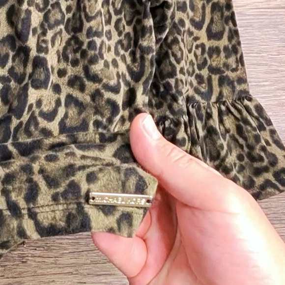 Michael Kors Leopard Print Blouse - Picture 5 of 7